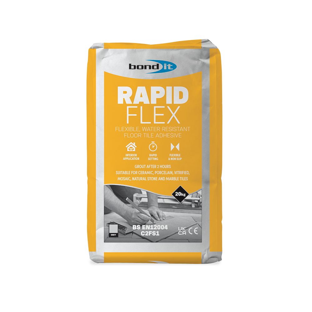 BONDIT RAPID-FLEX - FLOOR TILE ADHESIVE GREY 20KG st